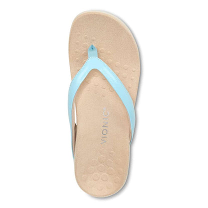 Dillon Toe Post Sandal - Porcelain Blue
