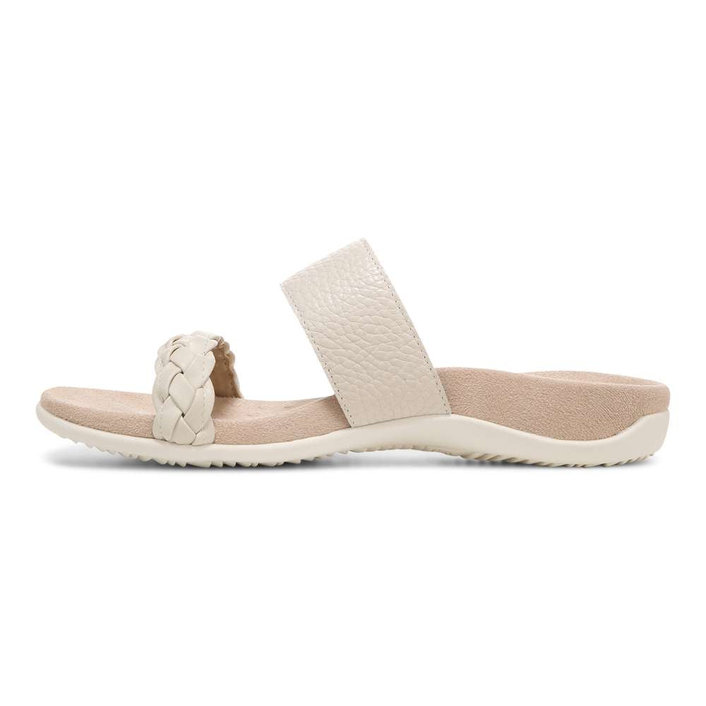 Jeanne Slide Sandal - Cream