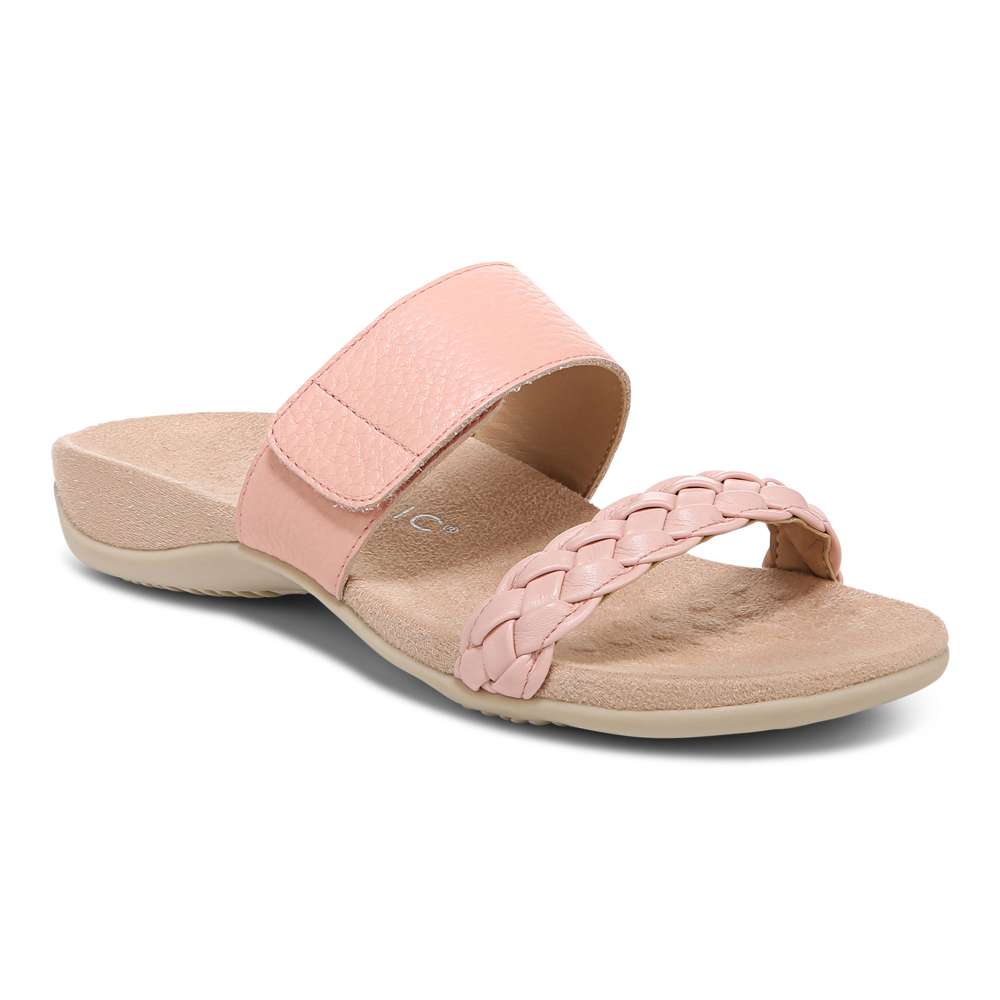Jeanne Slide Sandal - Roze