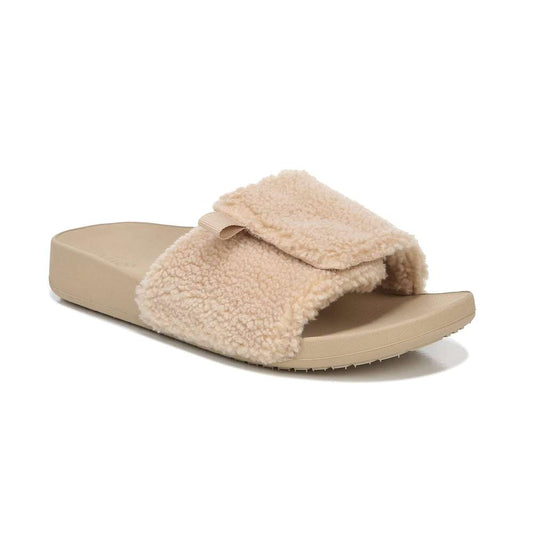 Keira Shearling Slide - Ginger Root