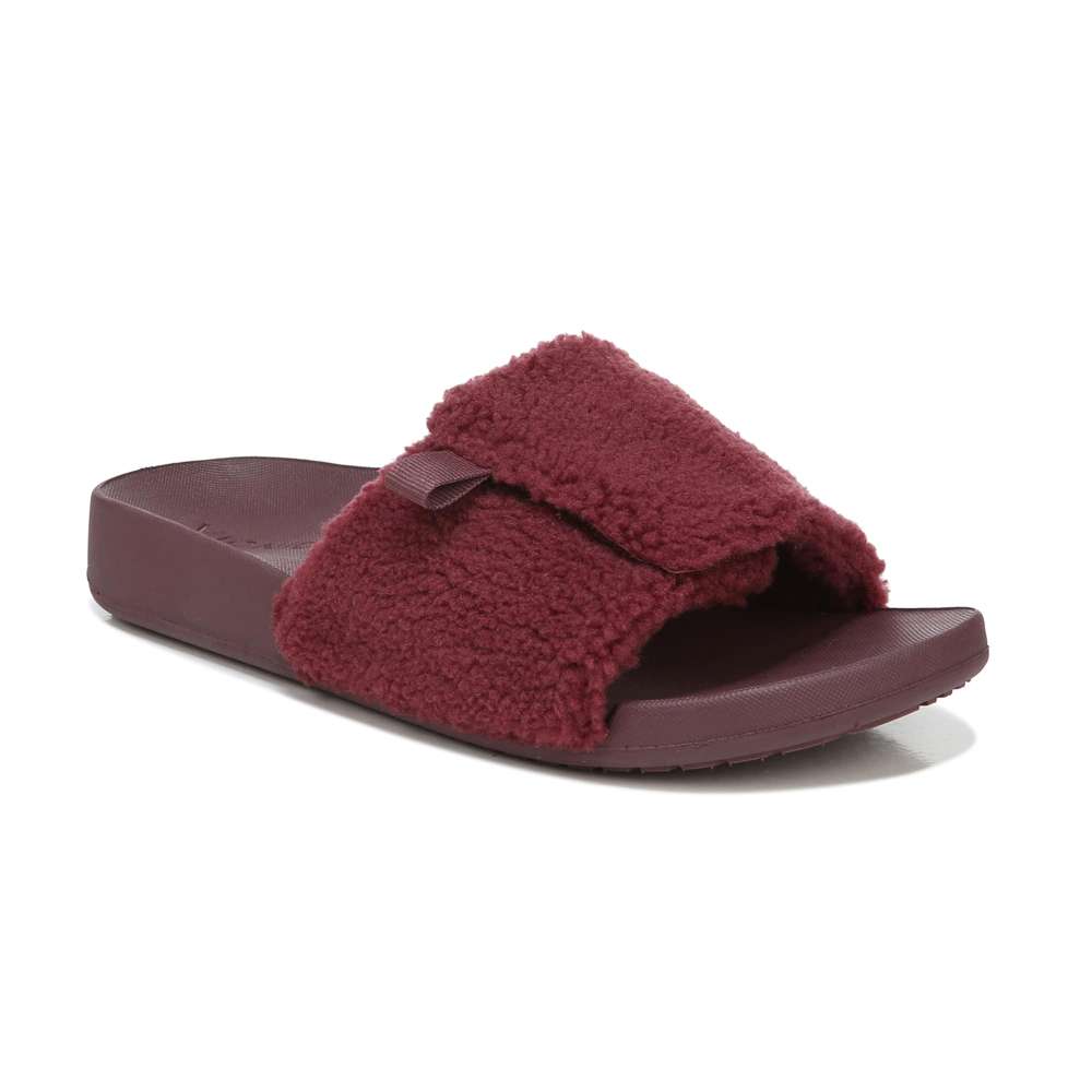 Keira Shearling Slide - Port