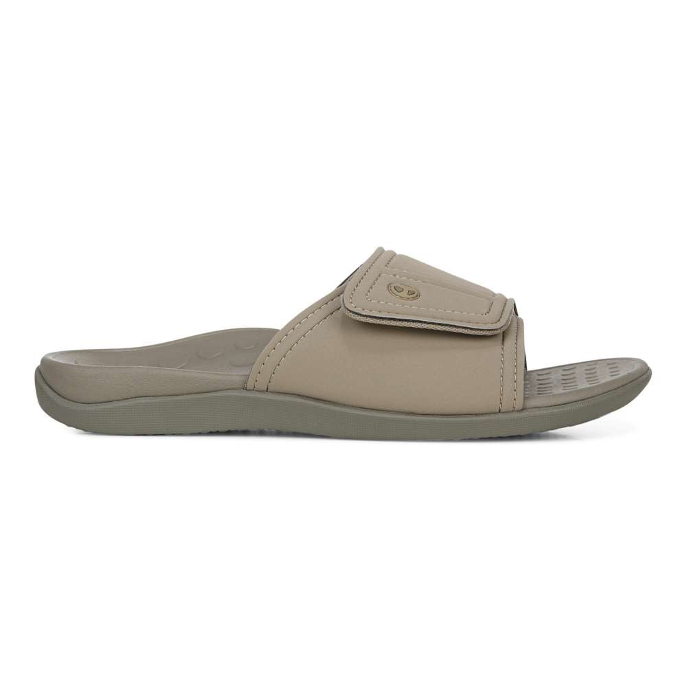 Kiwi Slide - Camel Khaki