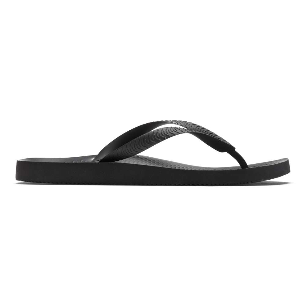 Beach Manly Toe Post Sandal - Black