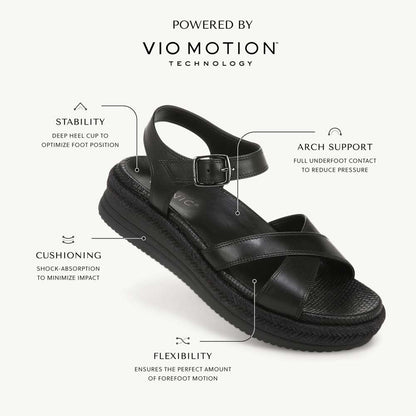Mar Platform Sandal - Cream Leather