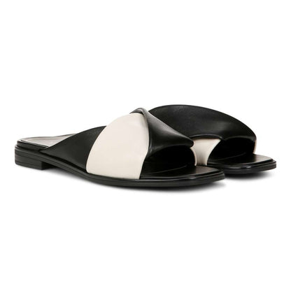 Miramar Slide Sandal - Black/Cream