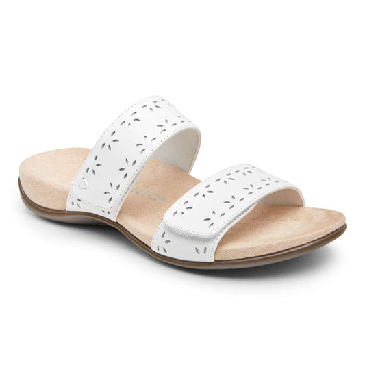 Randi Slide Sandal - White