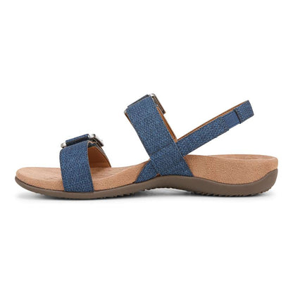 Reese Back Strap Sandal - Denim