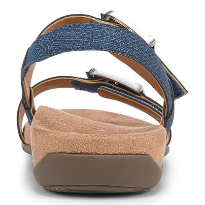 Reese Back Strap Sandal - Denim
