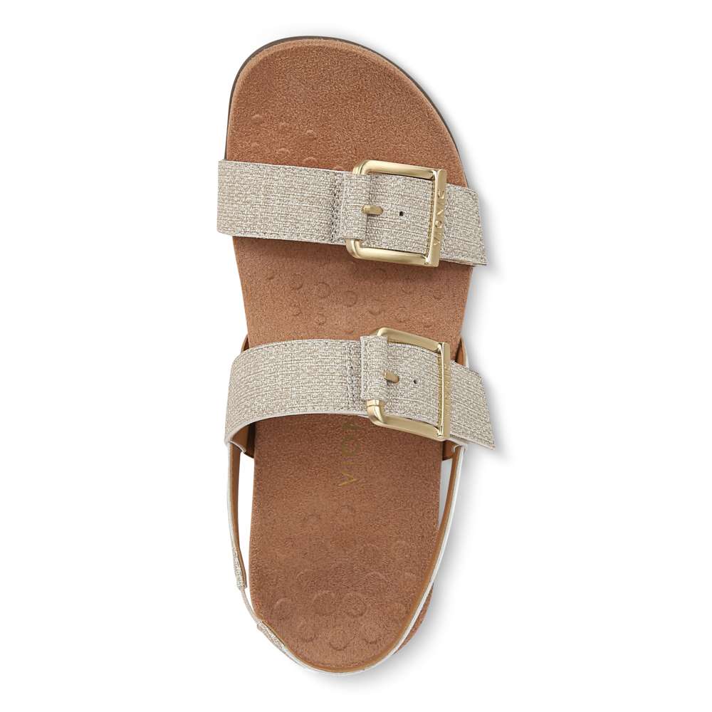 Reese Back Strap Sandal - Oatmeal