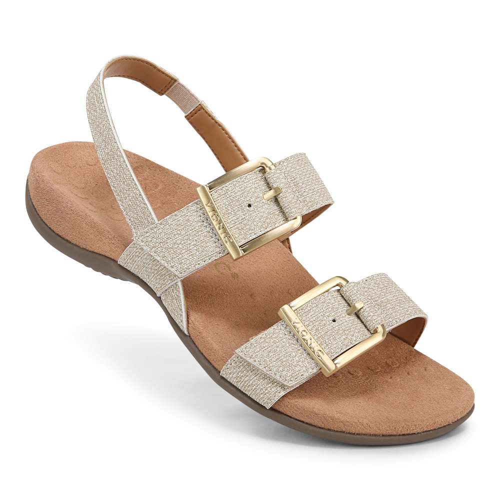 Reese Back Strap Sandal - Oatmeal