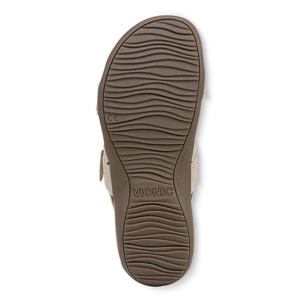 Reese Back Strap Sandal - Oatmeal