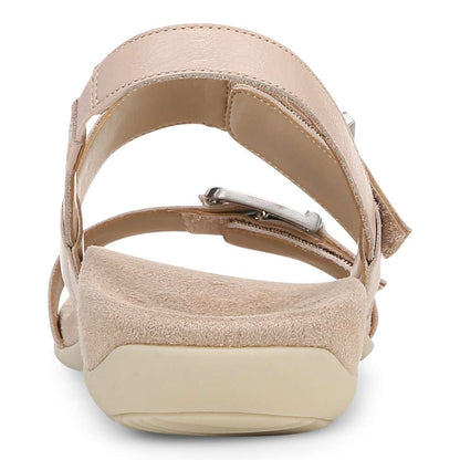 Reese Back Strap Sandal - Cameo Rose