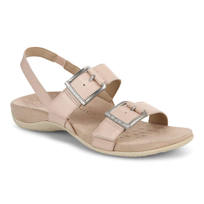 Reese Back Strap Sandal - Cameo Rose