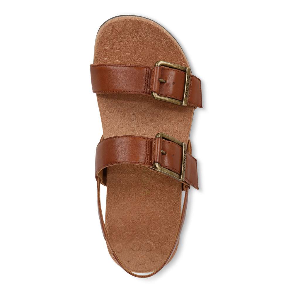 Reese Back Strap Sandal - Tan