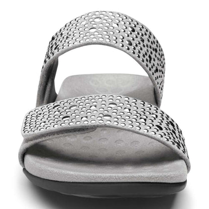 Samoa Slide Sandal - Pewter