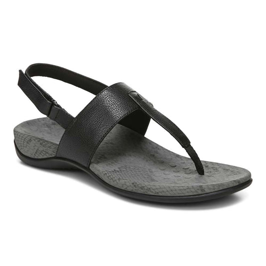 Tala T-Strap Sandal - Black